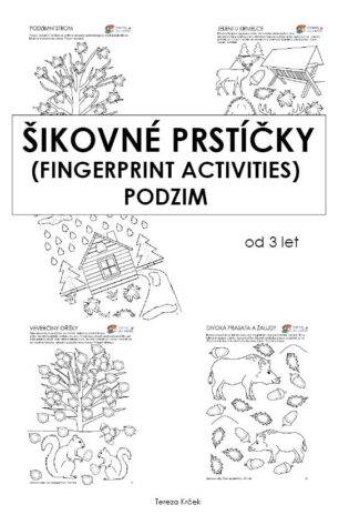 Pracovní listy Šikovné prstíčky PODZIM + Omalovánky zdarma, PDF