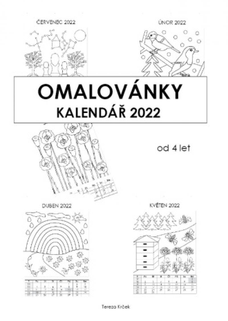 KALENDÁŘ 2022 (A4) Omalovánky od 4 let PDF