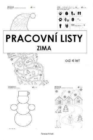 Pracovní listy Zima (32 stran PDF)